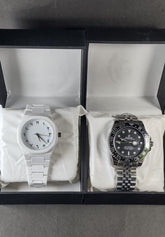 Combo-Deal 6 (Rolex GMT Master II Sprite & White Arabic Aura)