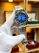 AP Silver Chain (Blue and Black Dial)