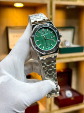 AP Silver Chain (Green Dial)