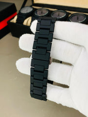 🕰️ Black Arabic Aura – Heavyweight Matte Finish Watch