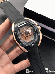 Hublot-Spider Inspired Geometric Skeleton Watch (Heavyweight)