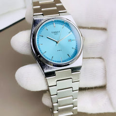 Tissot PRX Turquoise Dial (Tiffany Blue) Stainless Steel Watch