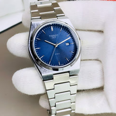 Tissot PRX Navy Blue Dial Stainless Steel Watch