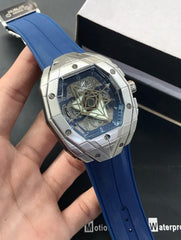 Hublot-Spider Inspired Geometric Skeleton Watch (Heavyweight)