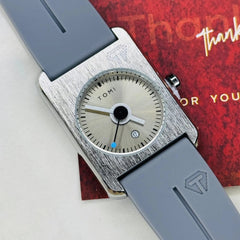 TOMI T-022 Silver Dial Silver Case