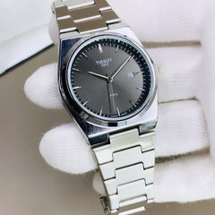 Tissot PRX Dark Grey Dial Stainless Steel Watch
