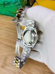 Rolex oyster perpetual two tone with Golden dial and date